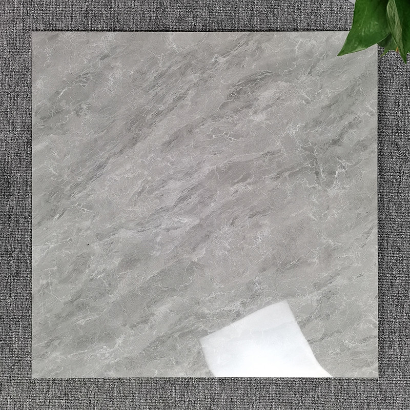 Gray Marble Polished Porcelain Tile High Glossy for Interior Living Room Kitchen