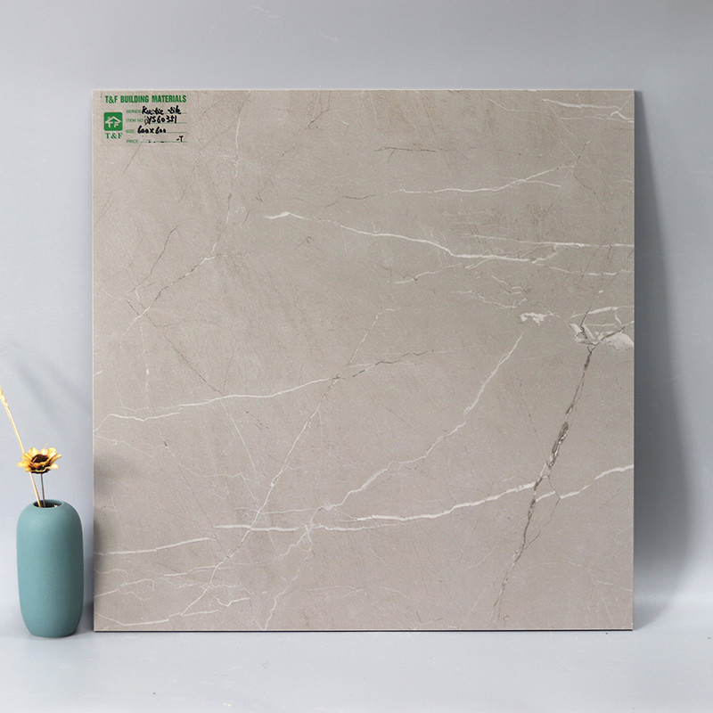 Guangdong Anti Slip Matt Ceramic Glazed Finish Porcelain Rustic Floor Tiles 600x600