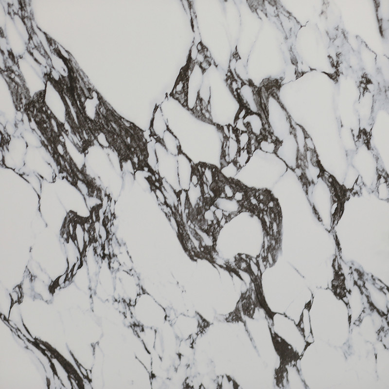 Non Slip Porcelain White Floor Tile Matte Glazed Marble Porcelain Floor Tile