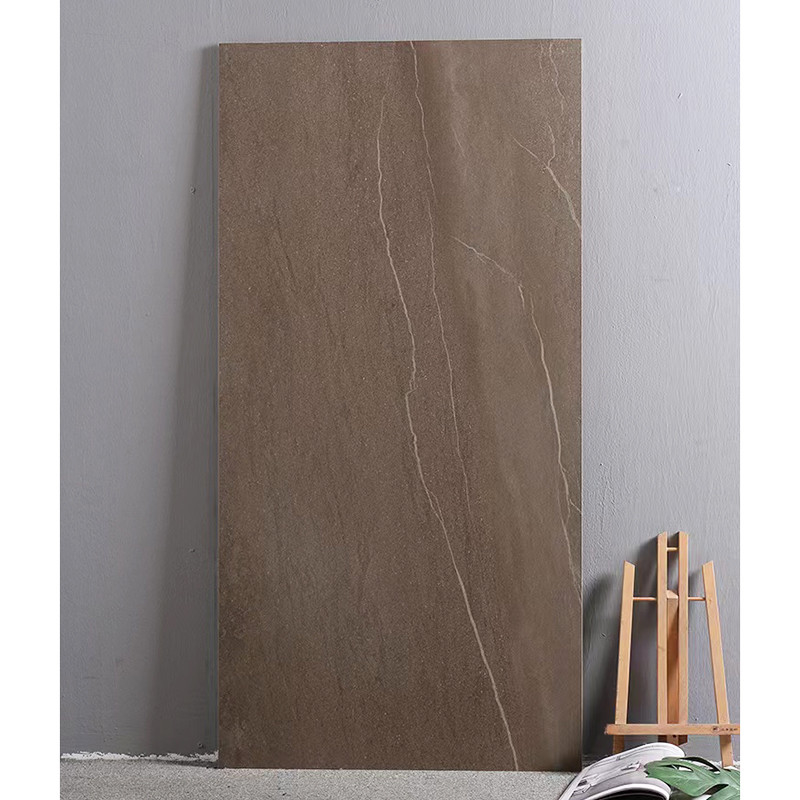 Foshan New Style Brown Color Interior Floor Tiles , 600x1200 Rustic Wall Tiles