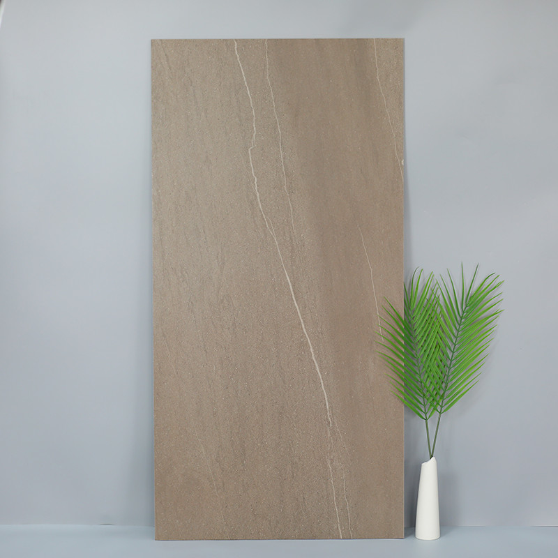 Foshan New Style Brown Color Interior Floor Tiles , 600x1200 Rustic Wall Tiles