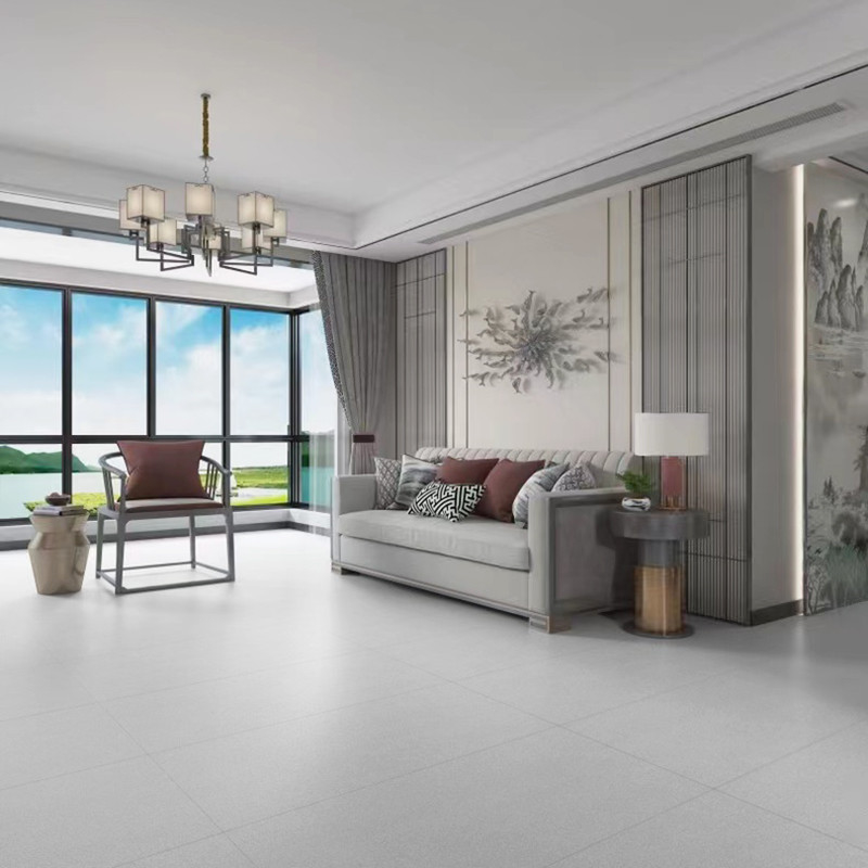 Foshan Modern Porcelain Rustic Tiles , Bathroom Or Living Room Floor Tile