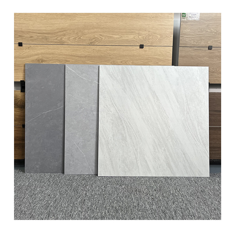 New Style Living Room Tile For Floor 60x60 , Non Slip Matte Porcelain Rustic Floor Tiles
