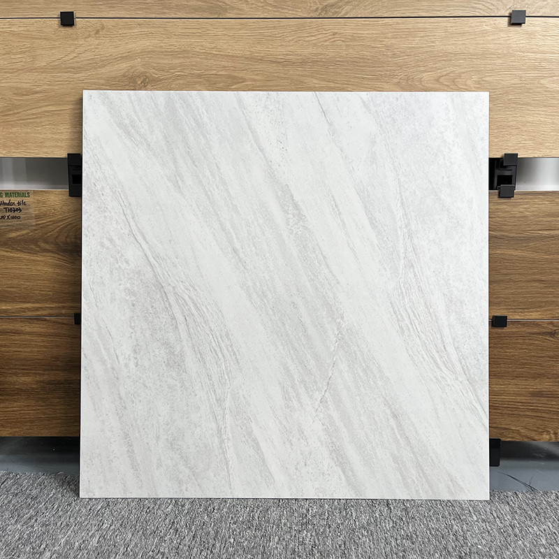 New Style Living Room Tile For Floor 60x60 , Non Slip Matte Porcelain Rustic Floor Tiles