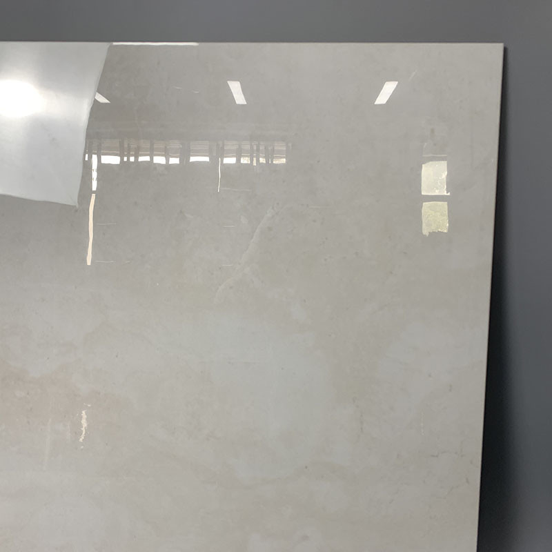 600x600mm Full Body White Color Polished Glazed Marble Flooring Wall Tiles Anti Slip