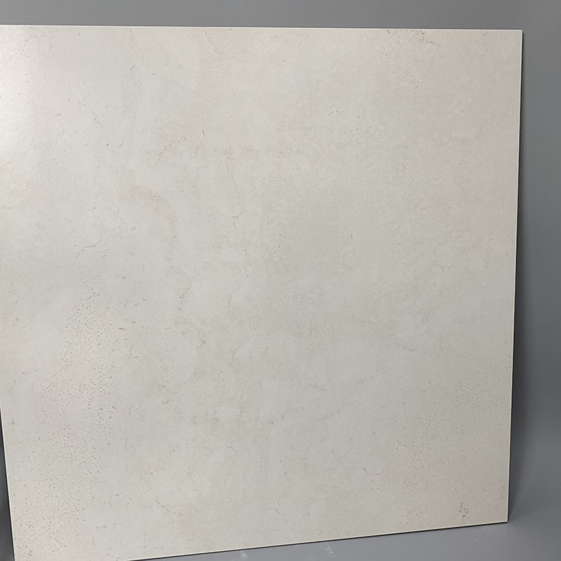 600x600mm Full Body White Color Polished Glazed Marble Flooring Wall Tiles Anti Slip