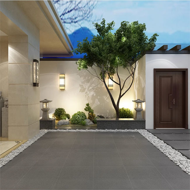 600*600mm Matte Finished Full Body Porcelain Rustic Tiles For Bathroom Or Living Room
