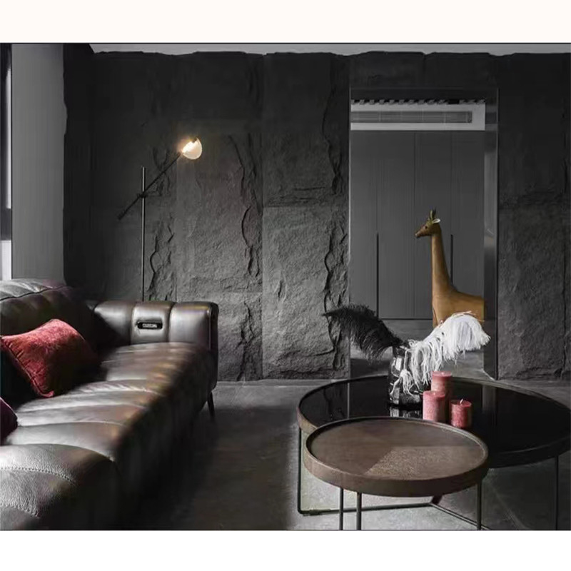 PU Faux Culture Artificial Polyurethane Indoor Outdoor 3D Wall Cladding Stone Panels