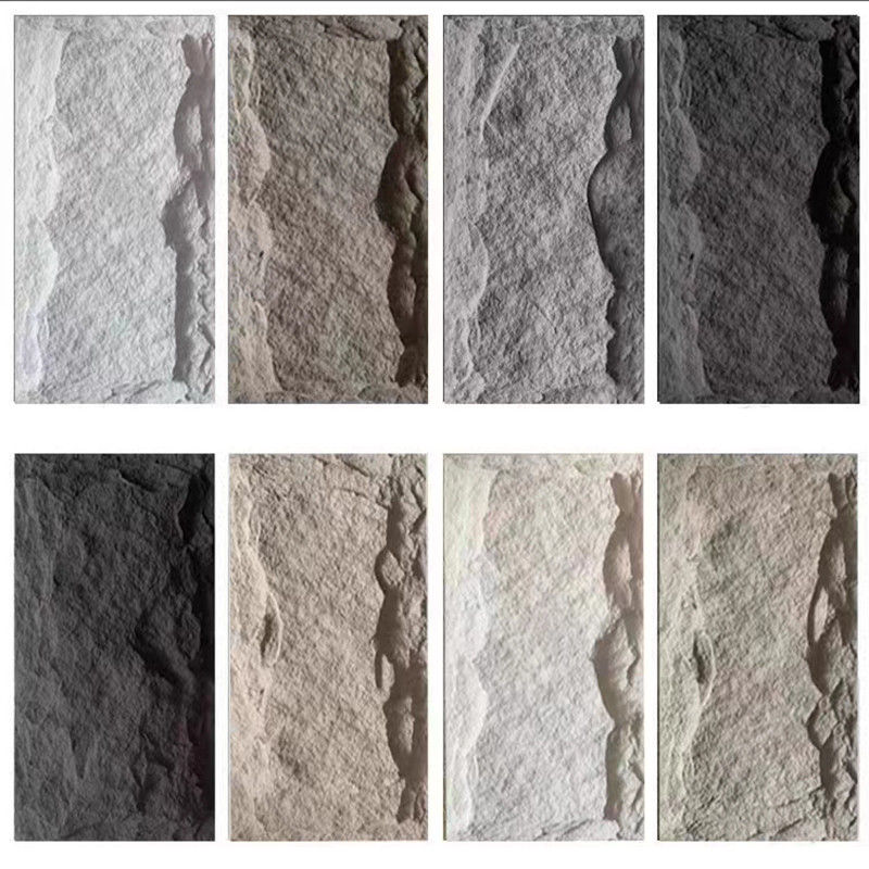 PU Faux Culture Artificial Polyurethane Indoor Outdoor 3D Wall Cladding Stone Panels