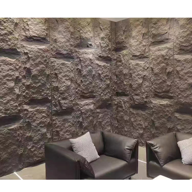 PU Faux Culture Artificial Polyurethane Indoor Outdoor 3D Wall Cladding Stone Panels