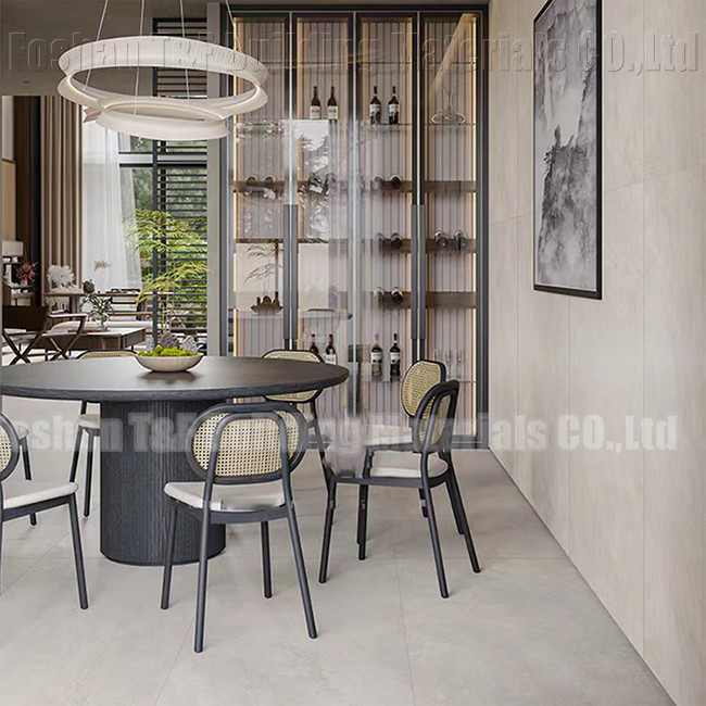 Non - Slip Porcelain 600x600mm Rustic Floor Tiles Promotion Rustic Tiles Yellow Color