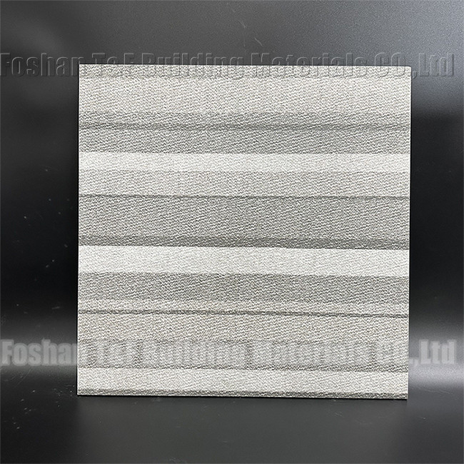 Hotel Apartment Carpet Floor Porcelain Tiles Ceramic Texture Anti - Slip Strip Pattern