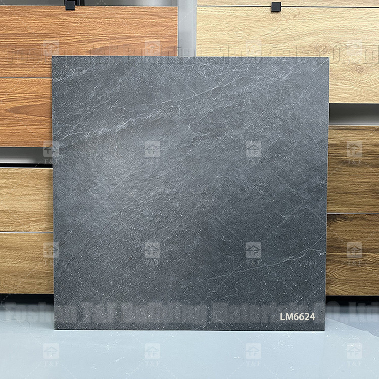 60x60mm Grey Marble Ceramic Tiles For Floor And Wall Bedroom Rustic Porcelain Tiles