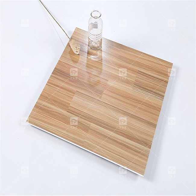 600x600mm Full Body Rustic Floor Tiles Wooden Texture Surface Non Slip Porcelain Tiles
