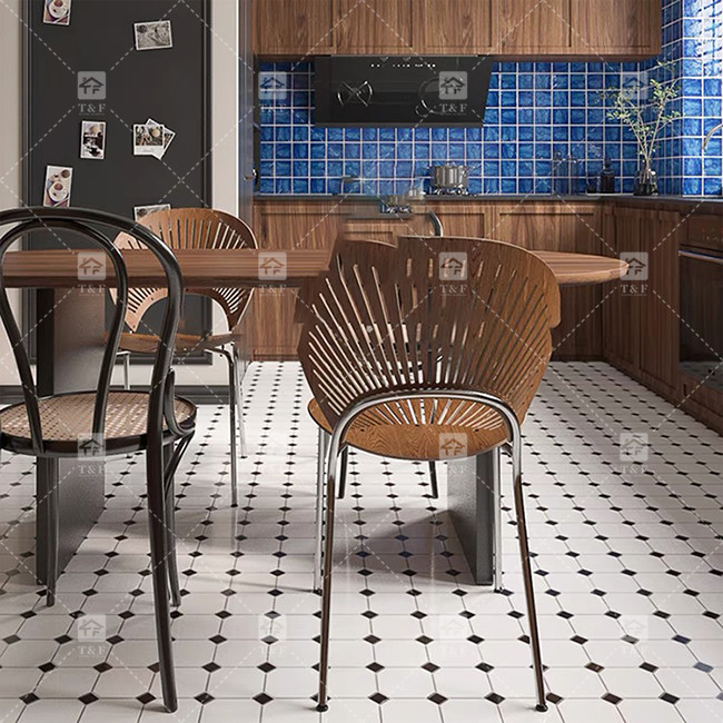 Classic Carrara Natural Marble Stone Mosaic Porcelain Tiles For Floor And Wall