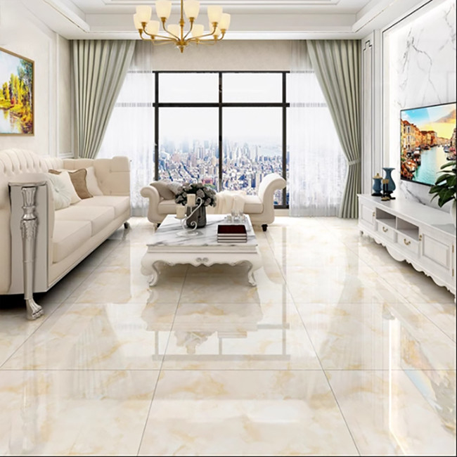 Anti Slip Full Glazed Porcelain Tile 800x800mm Diamond Living Room Floor Tile Jade Noble