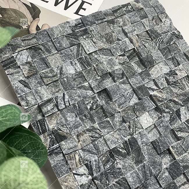 Marble Stone Look Mosaic Tiles Matte Surface Decorate Bathroom Kitchen Backsplash