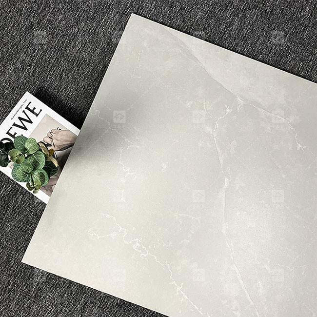 Full Body Marble Look Porcelain Rustic Tile Gray Color For Interior Floor And Wall