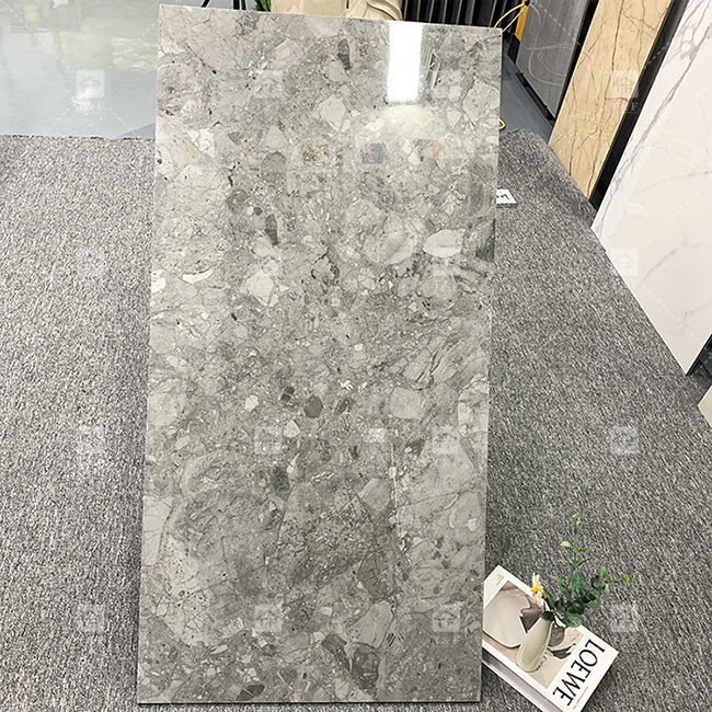 Luxury 600x1200mm Full Body Glossy Polished Glazed Tile For Floor Marble Porcelain Tiles