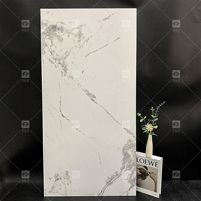 Marble Look White Carrelage Porcelanto Polished Rusitc Porcelain Ceramic Floor Tiles