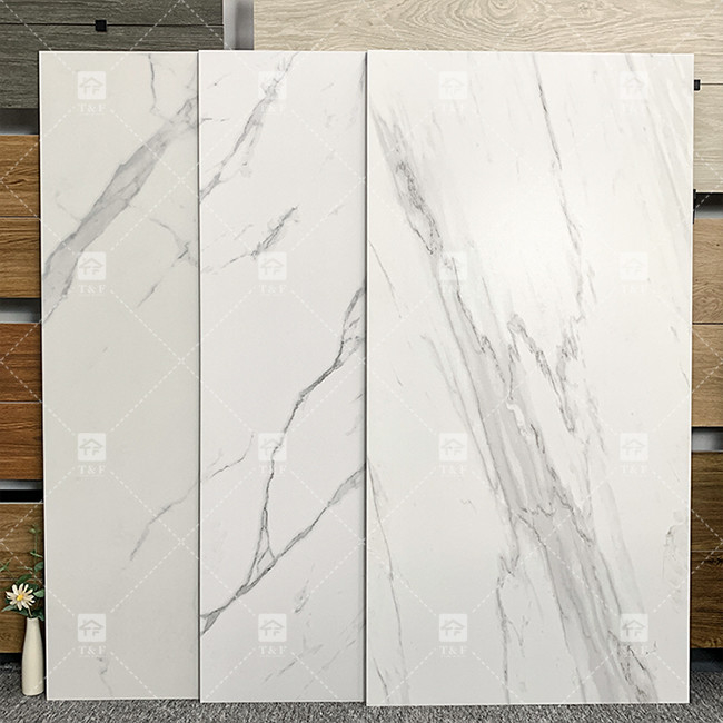 Marble Look White Carrelage Porcelanto Polished Rusitc Porcelain Ceramic Floor Tiles