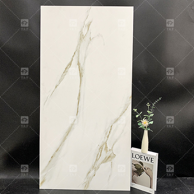Marble Look White Carrelage Porcelanto Polished Rusitc Porcelain Ceramic Floor Tiles