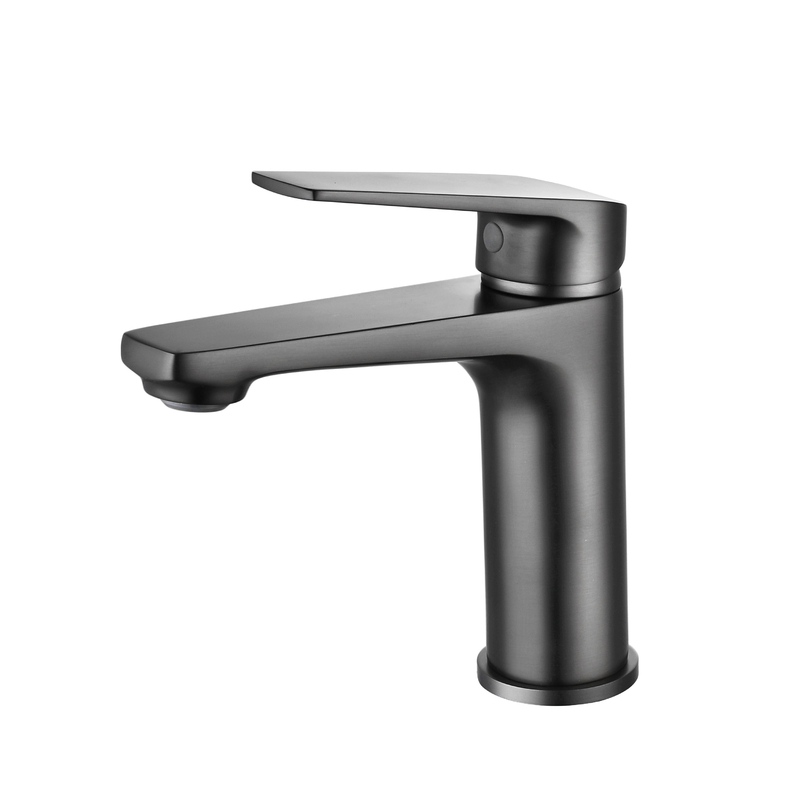 1 Hole Counter Top Wash Basin Taps 13L/Mins Hot Cold Water Desk Mounted