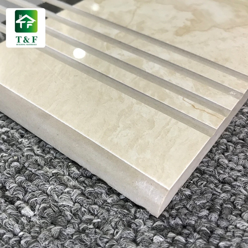 Porcelain Patterned Ceramic Floor Tiles Jade color Chinese Style