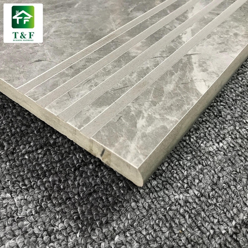 Grade AAA Stair Ceramic Tiles , Decorative Polished Porcelain Floor Tiles
