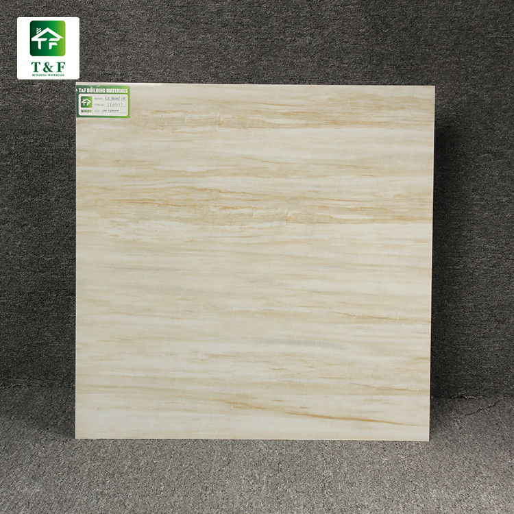 Non slip Glazed Ceramic Tiles , Thickness 9.3mm Living Room Ceramic Floor Tiles