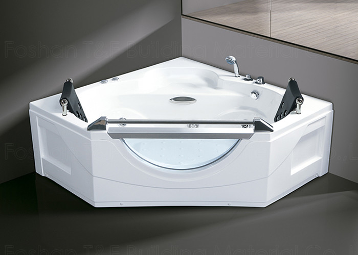 Portable Whirlpool Massage Bathtub 2 people Corner Installation